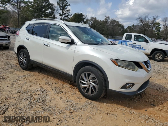 2015 Nissan Rogue SL with VIN 5N1AT2MT4FC822475, listed as a Copart auction lot 49063745 with 122,153 mi miles and Salvage Title. Bid and sale history available at carsss.com. Image 4.