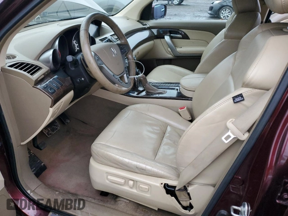 2013 Acura MDX Tech Pkg with VIN 2HNYD2H38DH512893, listed as a Copart auction lot 85094864 with 96,377 mi miles and Salvage Title. Bid and sale history available at carsss.com. Image 7.