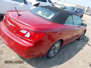 2008 Chrysler Sebring Limited with VIN 1C3LC65M88N137564, listed as a IAAI auction lot 42454717 with 120,274 mi miles and . Bid and sale history available at DreamBid. Image 4.