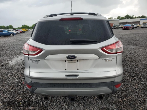 2013 Ford Escape Titanium with VIN 1FMCU9J94DUB00695, listed as a Copart auction lot 56633955 with 129,011 mi miles and Salvage title. Bid and sale history available at DreamBid. Image 6.