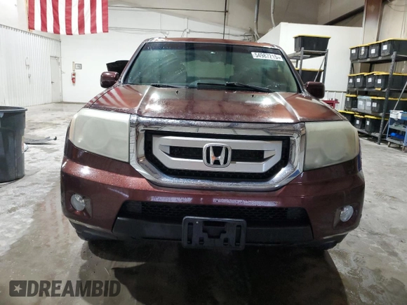2009 Honda Pilot Touring with VIN 5FNYF48949B054041, listed as a Copart auction lot 54987215 with 257,800 mi miles and Clean Title. Bid and sale history available at carsss.com. Image 5.