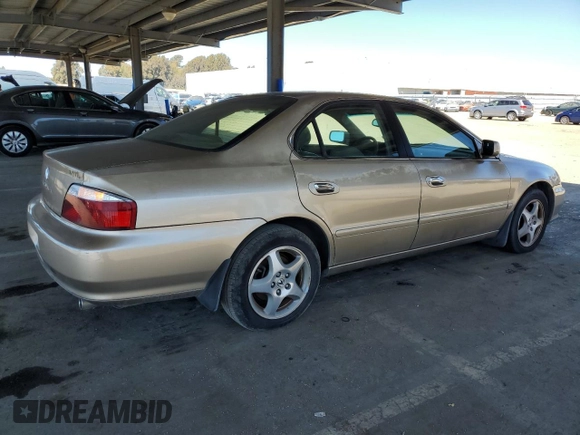 2003 Acura TL with VIN 19UUA56663A086969, listed as a Copart auction lot 50272225 with 236,422 mi miles and Clean Title. Bid and sale history available at carsss.com. Image 3.