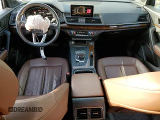 2018 Audi Q5 Premium Plus with VIN WA1BNAFY1J2111234, listed as a Copart auction lot 53334245 with 89,261 mi miles and Salvage Title. Bid and sale history available at carsss.com. Image 8.
