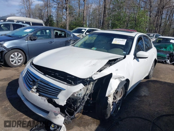 2010 Infiniti G37 x with VIN JN1CV6AR6AM461456, listed as a IAAI auction lot 41912689 with 251,376 mi miles. Bid and sale history available at carsss.com. Image 5.