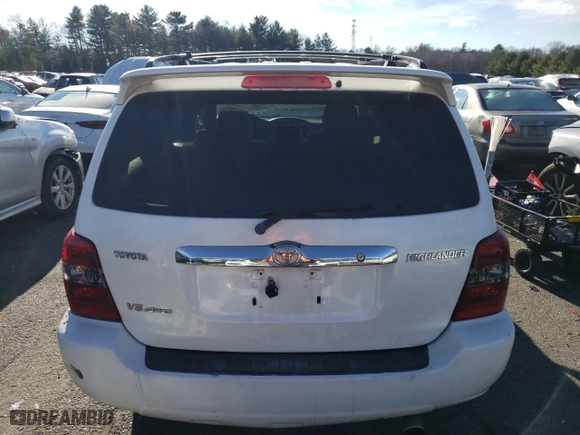 2006 Toyota Highlander with VIN JTEHP21A360175445, listed as a Copart auction lot 41755675 with 149,645 mi miles and Non Repairable. Bid and sale history available at carsss.com. Image 6.