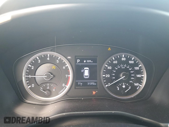 2019 Hyundai Santa Fe SE with VIN 5NMS23AD9KH095747, listed as a Copart auction lot 75342324 with 31,372 mi miles and Salvage Title. Bid and sale history available at carsss.com. Image 9.