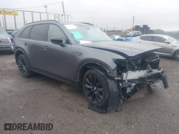2025 Mazda CX-90 Premium Sport с VIN JM3KKCHA6S1196886, выставлен на аукционе IAAI как лот 42214967 с пробегом 23 577 миль миль и . История ставок и продаж доступна на DreamBid. Изображение 1.