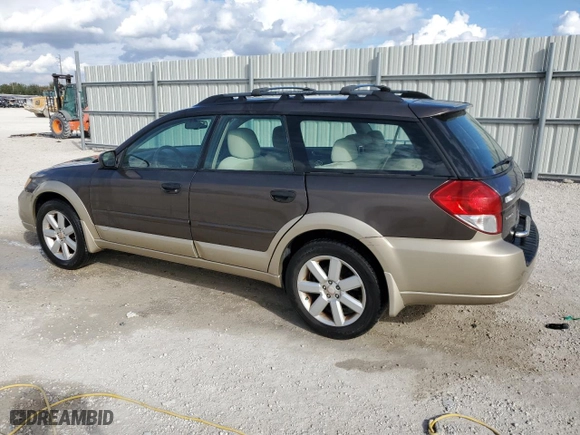 2008 Subaru Outback (Natl) i with VIN 4S4BP61C287323741, listed as a Copart auction lot 86879674 with 90,355 mi miles and Non Repairable. Bid and sale history available at carsss.com. Image 2.