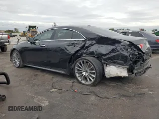 2019 Mercedes-Benz CLS with VIN WDD2J5JB4KA028017, listed as a Copart auction lot 42418875 with 56,030 mi miles and Salvage Title. Bid and sale history available at carsss.com. Image 2.