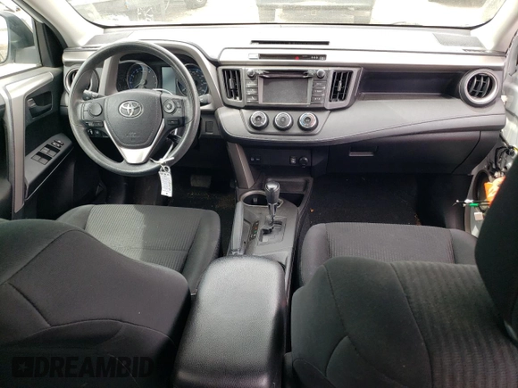 2017 Toyota RAV4 LE with VIN 2T3BFREV3HW607940, listed as a Copart auction lot 58330855 with 67,684 mi miles and Salvage title. Bid and sale history available at DreamBid. Image 8.
