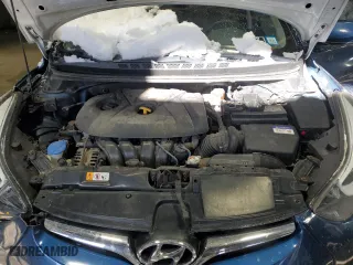 2016 Hyundai Elantra Limited with VIN KMHDH4AE2GU501076, listed as a Copart auction lot 43601095 with 74,386 mi miles and Salvage Title. Bid and sale history available at carsss.com. Image 11.