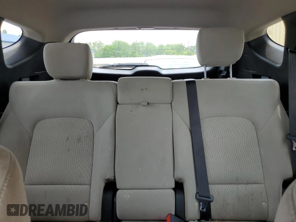 2017 Hyundai Santa Fe 2.4L with VIN 5XYZUDLB2HG428965, listed as a Copart auction lot 60867185 with 124,285 mi miles and Clean title. Bid and sale history available at DreamBid. Image 10.