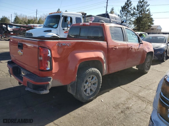 2016 Chevrolet Colorado 4WD LT with VIN 1GCGTCE37G1351955, listed as a Copart auction lot 44261895 with 75,831 mi miles and Salvage Title. Bid and sale history available at carsss.com. Image 3.