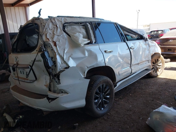 2019 Lexus GX with VIN JTJBM7FX8K5235114, listed as a IAAI auction lot 41668961 with 93,239 mi miles. Bid and sale history available at carsss.com. Image 4.