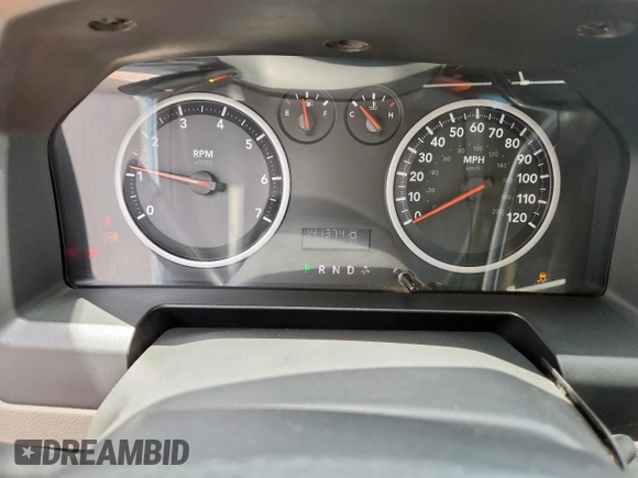 2012 Ram 1500 ST with VIN 3C6JD6DP7CG158765, listed as a Copart auction lot 59503785 with 141,374 mi miles and Clean title. Bid and sale history available at DreamBid. Image 9.