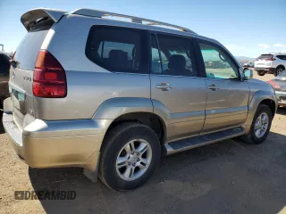 2003 Lexus GX with VIN JTJBT20X730014455, listed as a Copart auction lot 50578635 with 440,835 mi miles and Clean Title. Bid and sale history available at carsss.com. Image 3.