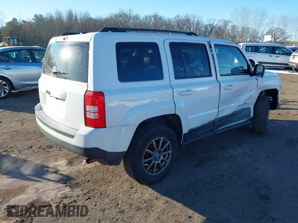 2016 Jeep Patriot Sport with VIN 1C4NJPBA1GD747238, listed as a IAAI auction lot 41417746 with 172,001 mi miles and . Bid and sale history available at carsss.com. Image 4.