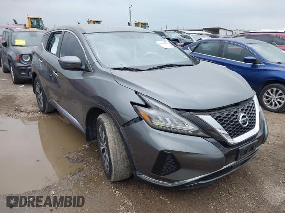 2020 Nissan Murano S with VIN 5N1AZ2ASXLN112975, listed as a IAAI auction lot 41931855 with 75,160 mi miles and . Bid and sale history available at DreamBid. Image 1.