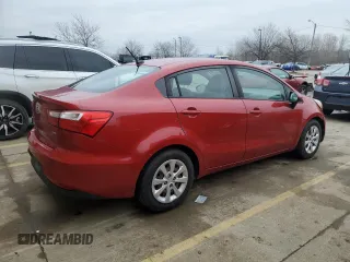 2017 Kia Rio LX with VIN KNADM4A32H6026417, listed as a Copart auction lot 44998785 with 92,933 mi miles and Salvage Title. Bid and sale history available at carsss.com. Image 3.