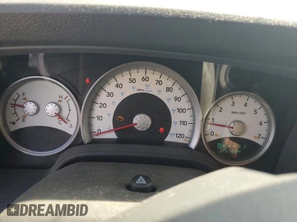 2006 Dodge Durango SLT with VIN 1D4HD48N16F144132, listed as a Copart auction lot 49399155 with 157,884 mi miles and Salvage title. Bid and sale history available at DreamBid. Image 9.