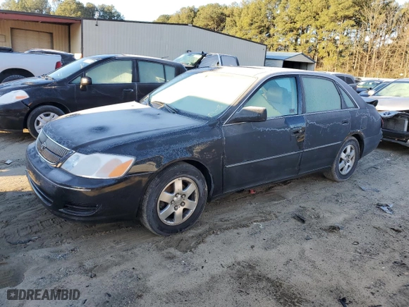 2001 Toyota Avalon XL w/Bucket Seats with VIN 4T1BF28B91U146007, listed as a Copart auction lot 48054255 with 97,507 mi miles and Non Repairable. Bid and sale history available at carsss.com. Image 1.