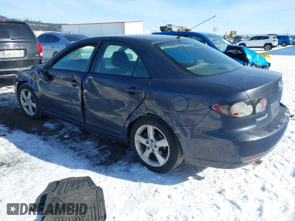2007 Mazda Mazda6 i Sport VE with VIN 1YVHP80C675M03706, listed as a IAAI auction lot 41578632 with 161,956 mi miles. Bid and sale history available at carsss.com. Image 3.