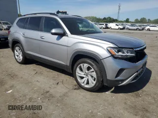 2021 Volkswagen Atlas SE z VIN 1V2HR2CA4MC553861, wystawiony jako Copart lot #54201785 z przebiegiem 65 137 mil mil oraz Szkoda całkowita • Salvage title. Historia ofert i sprzedaży dostępna na DreamBid. Obrazek 4.