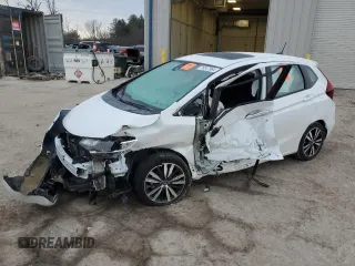 2019 Honda Fit EX with VIN 3HGGK5H8XLM716679, listed as a Copart auction lot 76347984 with 0 mi miles and Non Repairable. Bid and sale history available at carsss.com. Image 1.