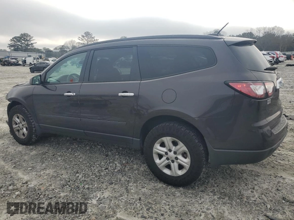 2016 Chevrolet Traverse LS with VIN 1GNKRFEDXGJ268692, listed as a Copart auction lot 44037995 with 168,403 mi miles and Salvage Title. Bid and sale history available at carsss.com. Image 2.