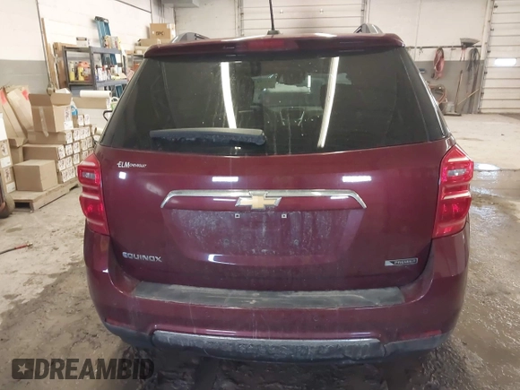 2017 Chevrolet Equinox Premier with VIN 2GNALDEK8H1586919, listed as a IAAI auction lot 41239425 with 48,382 mi miles and . Bid and sale history available at DreamBid. Image 16.