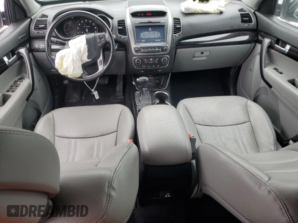2014 Kia Sorento SX with VIN 5XYKWDA70EG432406, listed as a Copart auction lot 44859275 with 129,610 mi miles and Salvage Title. Bid and sale history available at carsss.com. Image 8.