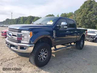 2017 Ford Super Duty F-250 SRW Lariat with VIN 1FT7W2BT9HED50676, listed as a IAAI auction lot 40101868 with 154,199 mi miles. Bid and sale history available at carsss.com. Image 18.