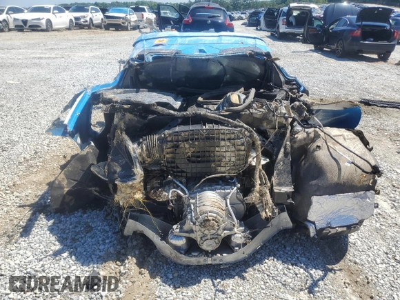 2023 Chevrolet Corvette 2LT with VIN 1G1YB2D4XP5132792, listed as a Copart auction lot 57857715 with Not provided miles and Salvage title. Bid and sale history available at DreamBid. Image 6.