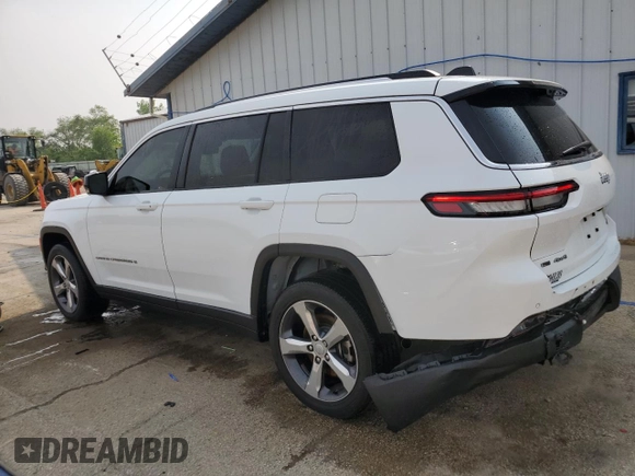2021 Jeep Grand Cherokee Limited with VIN 1C4RJKBG8M8134451, listed as a Copart auction lot 59796135 with 49,038 mi miles and Salvage title. Bid and sale history available at DreamBid. Image 2.