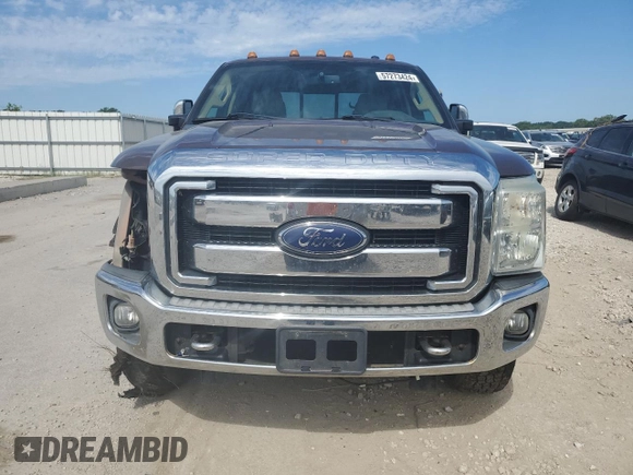 2011 Ford F-250 XL with VIN 1FT7W2BT3BED00895, listed as a Copart auction lot 57273424 with 180,181 mi miles and Salvage title. Bid and sale history available at DreamBid. Image 5.