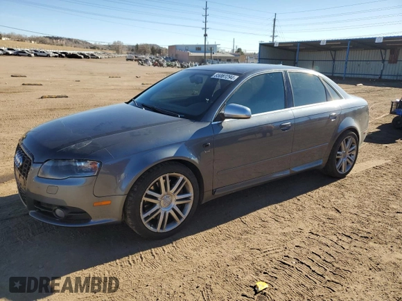 2007 Audi S4 z VIN WAUGL78E57A066169, wystawiony jako Copart lot #85087294 z przebiegiem 150 190 mil mil oraz Szkody całkowita. Historia ofert i sprzedaży dostępna na DreamBid. Obrazek 1.