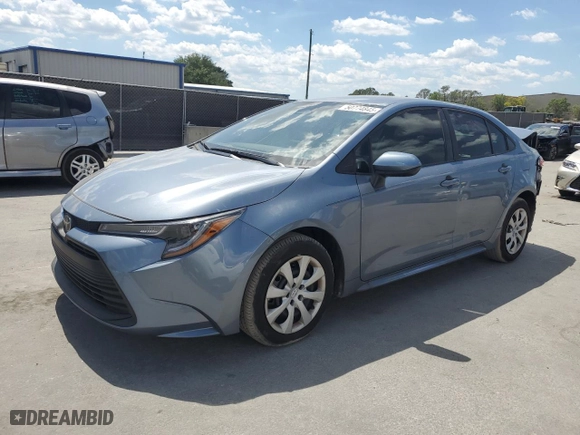 2024 Toyota Corolla LE with VIN 5YFB4MDE6RP192893, listed as a Copart auction lot 50774845 with 8,645 mi miles and Salvage Title. Bid and sale history available at carsss.com. Image 1.