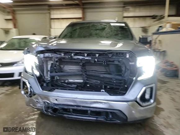 2021 GMC Sierra 1500 SLT with VIN 3GTU9DETXMG327735, listed as a Copart auction lot 43077255 with 99,248 mi miles and Salvage Title. Bid and sale history available at carsss.com. Image 11.