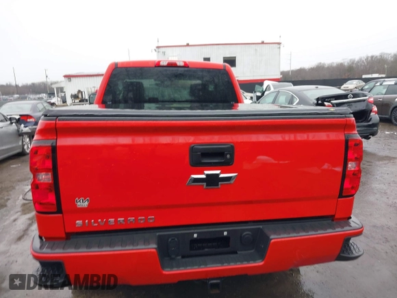 2017 Chevrolet Silverado 1500 Custom with VIN 1GCVKPEC9HZ357602, listed as a IAAI auction lot 41168820 with 54,553 mi miles. Bid and sale history available at carsss.com. Image 16.
