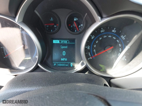 2015 Chevrolet Cruze LS with VIN 1G1PA5SH4F7145689, listed as a IAAI auction lot 41791381 with 100,443 mi miles. Bid and sale history available at carsss.com. Image 7.