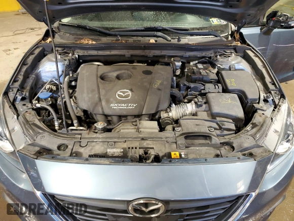 2015 Mazda 3 i Sport with VIN 3MZBM1U72FM232385, listed as a Copart auction lot 48730855 with 56,908 mi miles and Salvage Title. Bid and sale history available at carsss.com. Image 11.