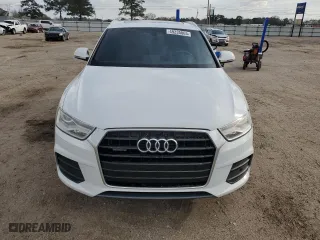 2017 Audi Q3 Premium Plus with VIN WA1JCCFS6HR001712, listed as a Copart auction lot 49235865 with 17,383 mi miles and Salvage Title. Bid and sale history available at carsss.com. Image 5.