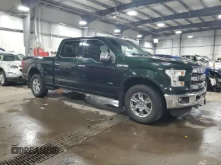 2015 Ford F-150 XLT with VIN 1FTFW1EG4FFC07579, listed as a Copart auction lot 50425565 with 89,931 mi miles and Salvage Title. Bid and sale history available at carsss.com. Image 4.