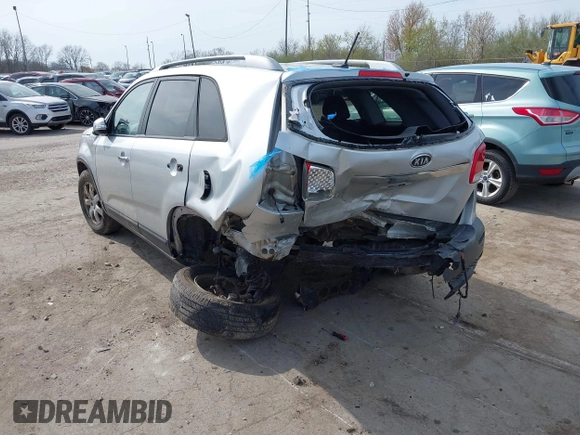 2011 Kia Sorento LX with VIN 5XYKT3A13BG144387, listed as a IAAI auction lot 42061865 with 67,457 mi miles. Bid and sale history available at carsss.com. Image 3.