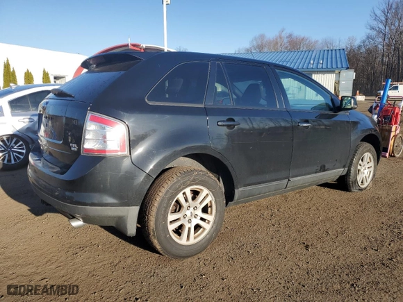 2007 Ford Edge SEL with VIN 2FMDK48C67BB23226, listed as a Copart auction lot 49760435 with 118,570 mi miles and Salvage Title. Bid and sale history available at carsss.com. Image 3.