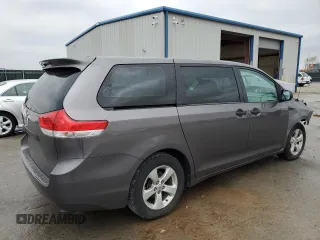 2013 Toyota Sienna L with VIN 5TDZK3DC3DS341886, listed as a Copart auction lot 54631924 with 0 mi miles and Salvage Title. Bid and sale history available at carsss.com. Image 3.