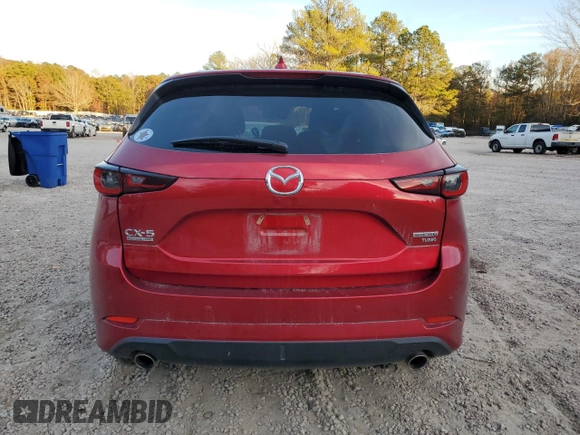 2023 Mazda CX-5 Signature with VIN JM3KFBXY5P0289361, listed as a Copart auction lot 80130214 with 17,464 mi miles and Salvage Title. Bid and sale history available at carsss.com. Image 6.
