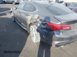 2019 Acura TLX w/Technology Pkg with VIN 19UUB2F41KA002372, listed as a IAAI auction lot 41275173 with 77,758 mi miles. Bid and sale history available at carsss.com. Image 6.