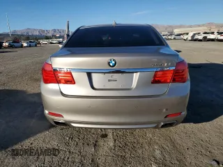 2009 BMW 7 Series 750Li with VIN WBAKB83569CY60521, listed as a Copart auction lot 82050884 with 142,788 mi miles and Salvage Title. Bid and sale history available at DreamBid. Image 6.