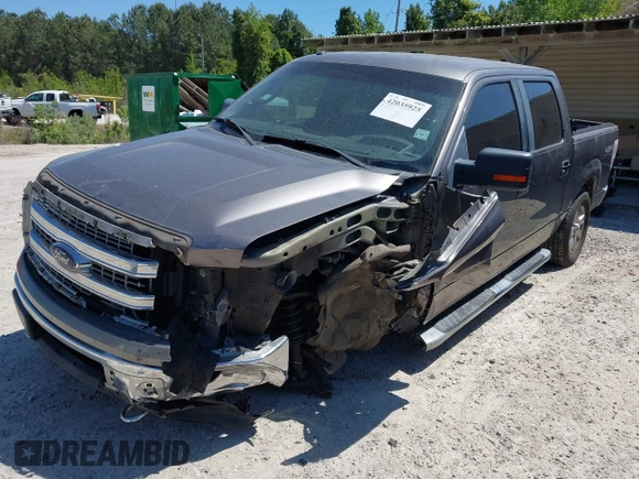 2014 Ford F-150 XL with VIN 1FTFW1ET5EKF35130, listed as a IAAI auction lot 42035925 with 229,521 mi miles and . Bid and sale history available at DreamBid. Image 2.